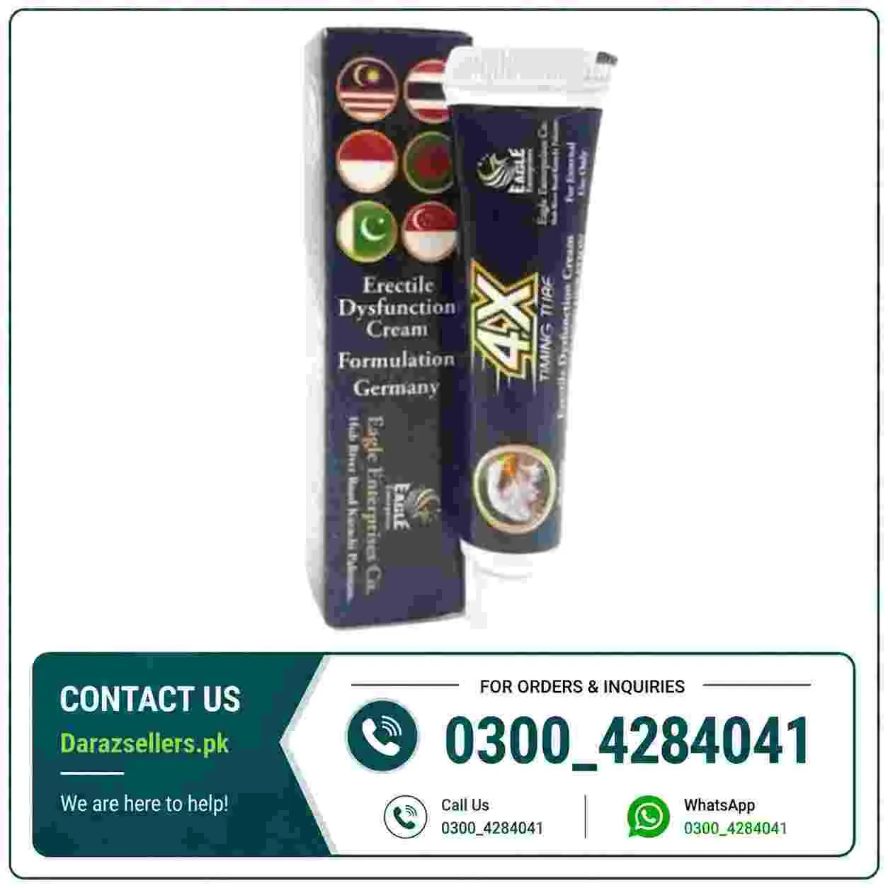 4X Delay Cream Price in Pakistan