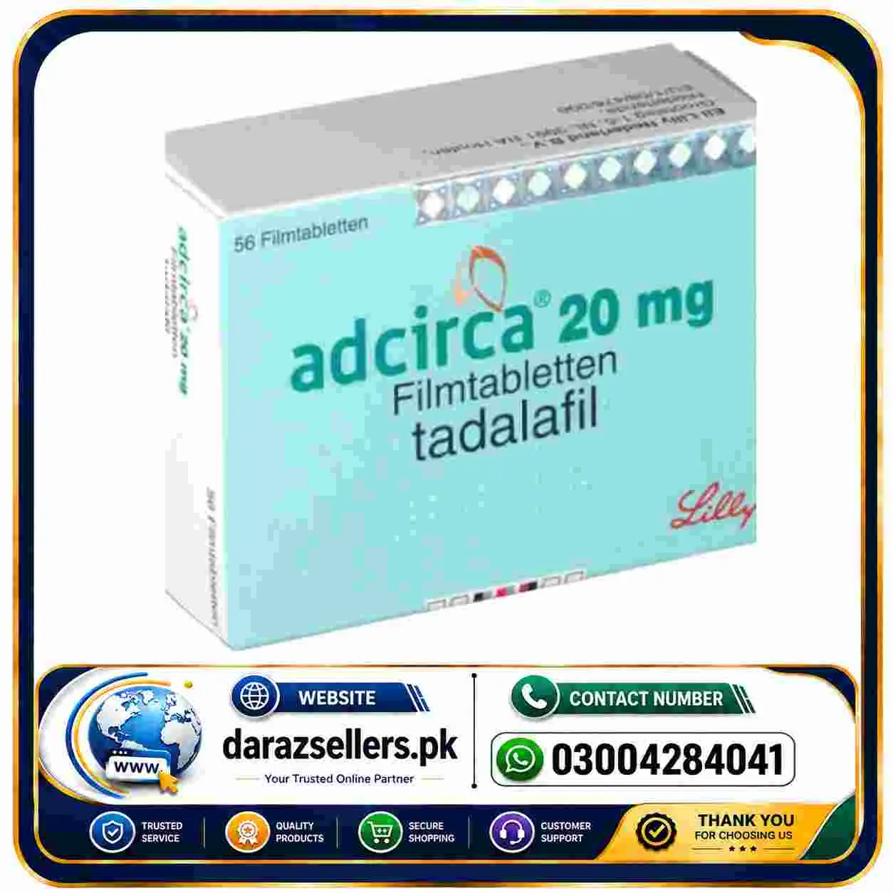 Adcirca 20mg Price In Pakistan