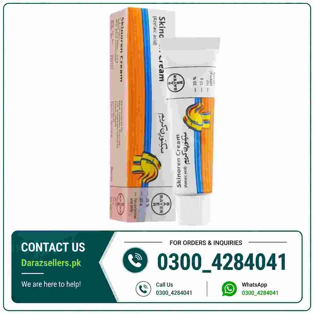 Azelaic Acid 10% Cream 10g Price in Pakistan
