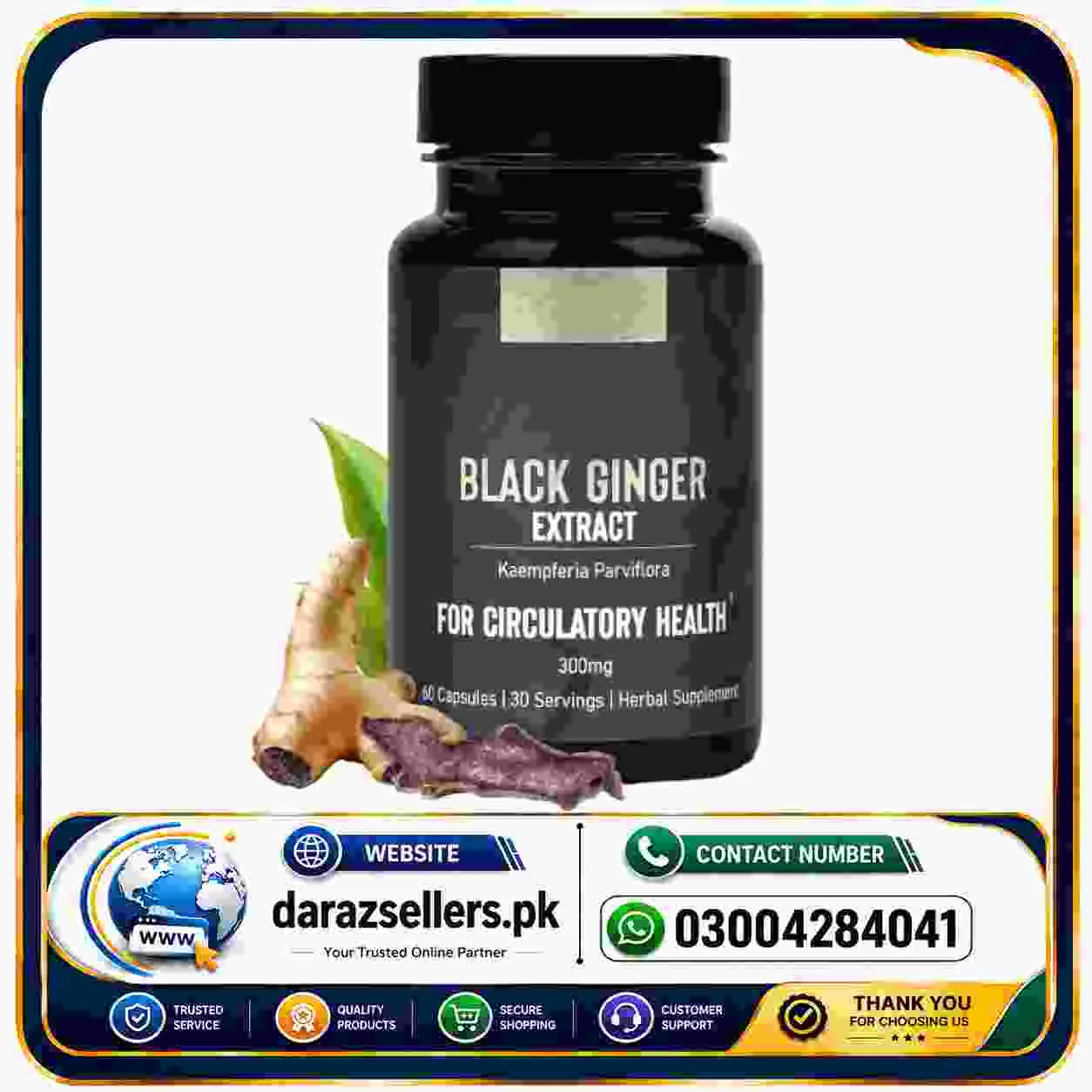 Buy Black Ginger Extract Online in Pakistan