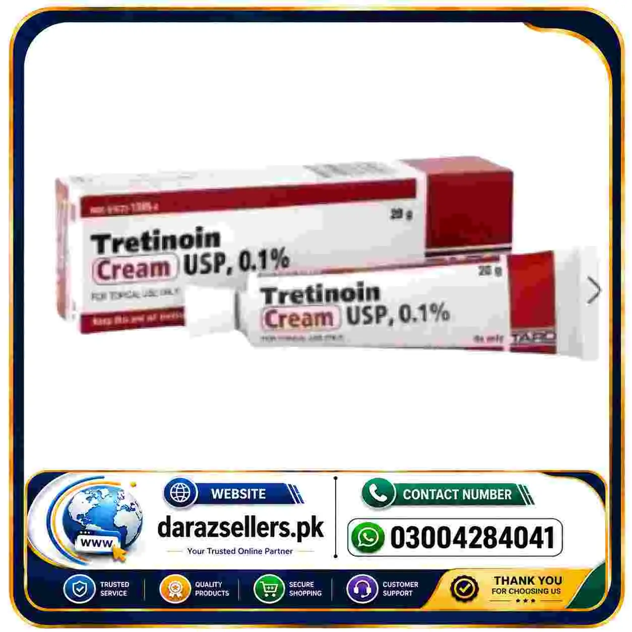 Buy Tretinoin Cream 0.1% Price in Pakistan