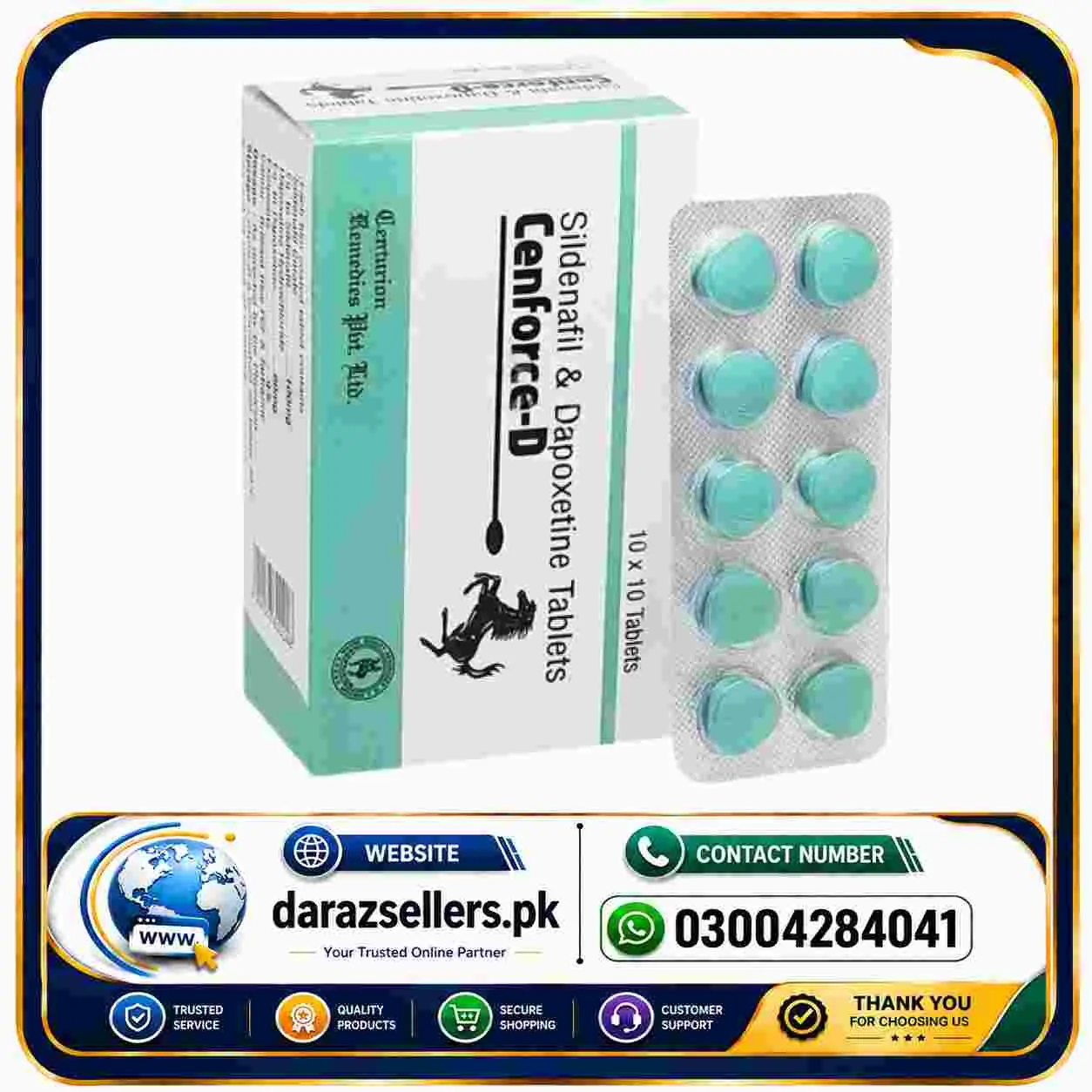 Cenforce D Price in Pakistan