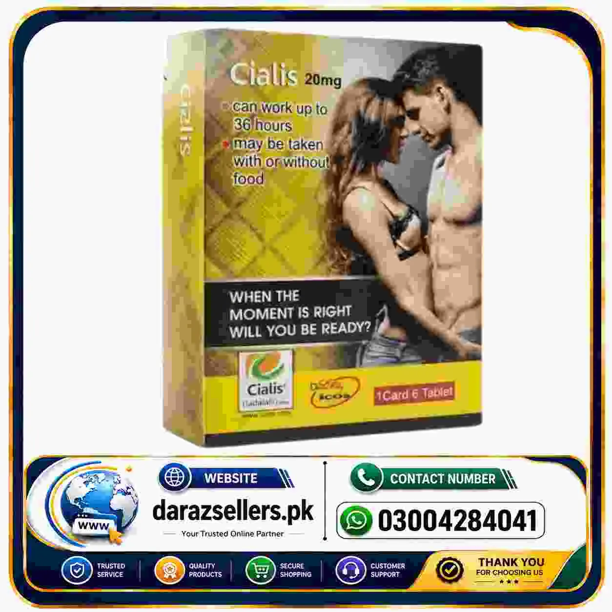 Cialis 36-Hour Tablets in Pakistan