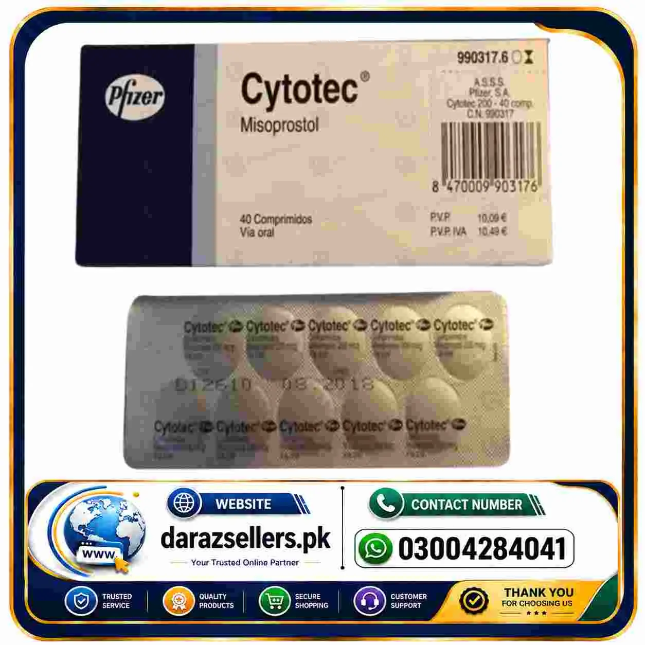 Cytotec Price in Pakistan