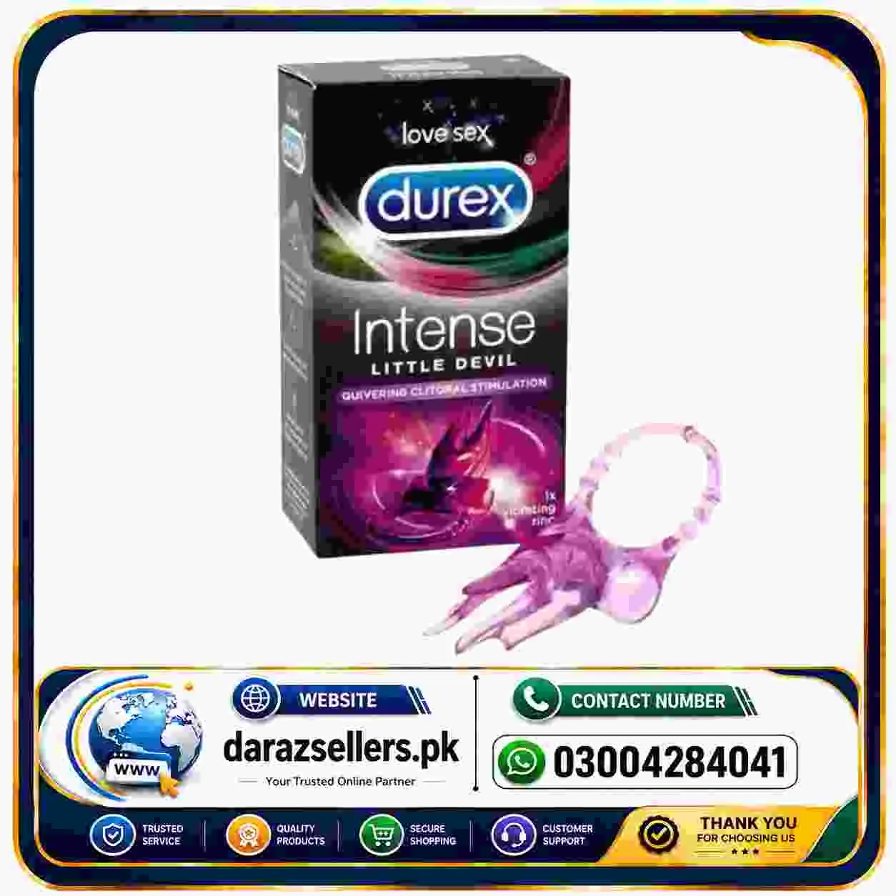 Durex Little Devil Rechargeable Vibrating Ring in Pakistan