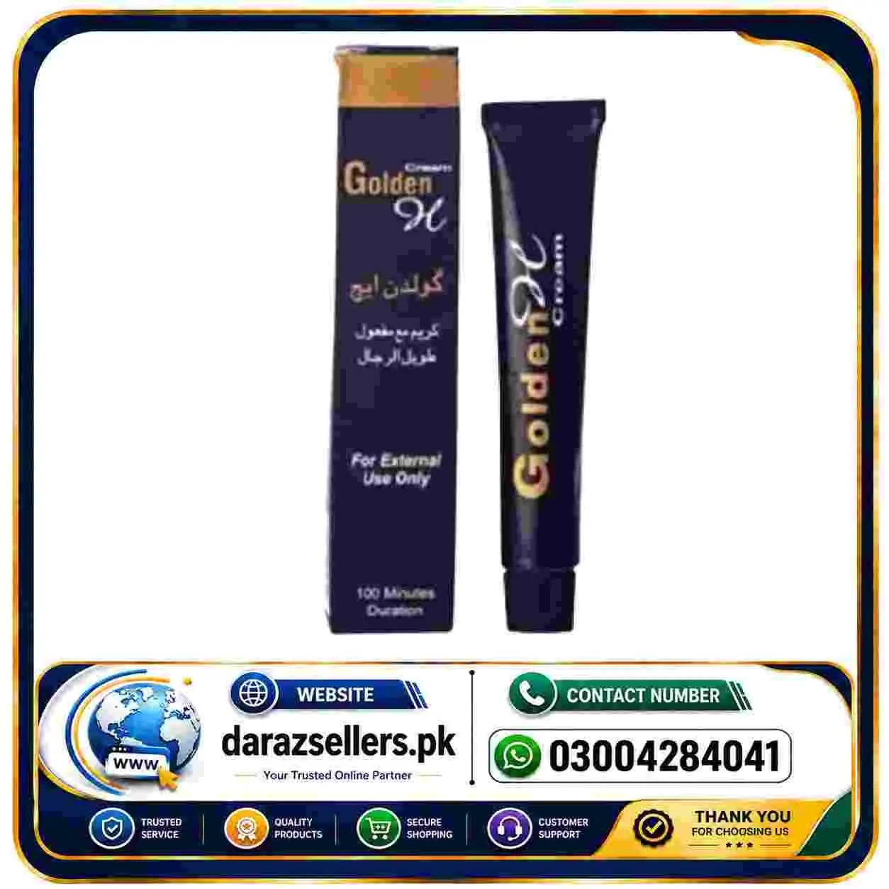 Golden H Delay Cream In Pakistan