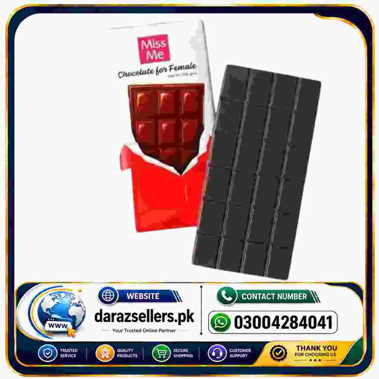 MISS ME Ayurvedic Chocolate for Women in Pakistan