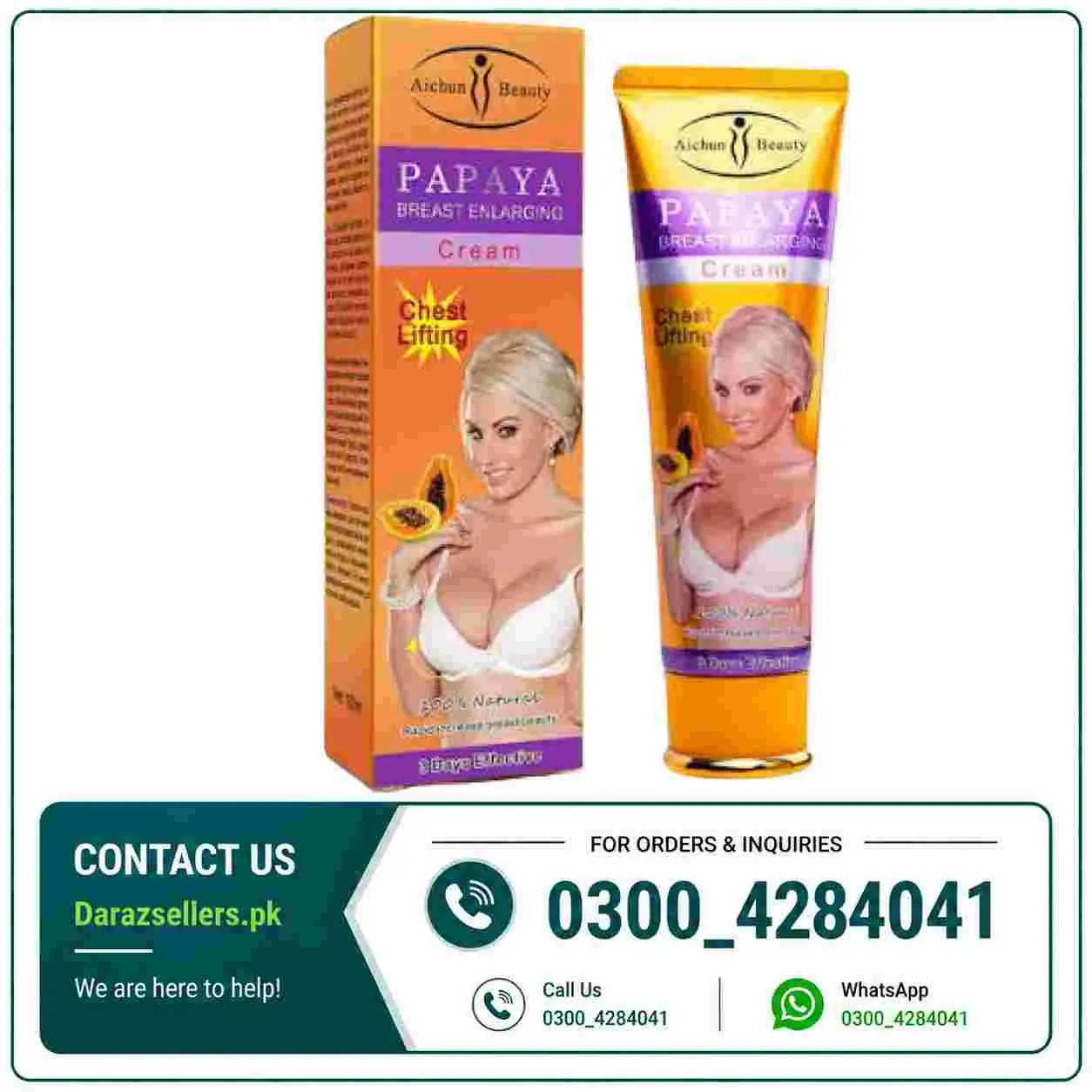 Papaya Breast Cream Price in Pakistan