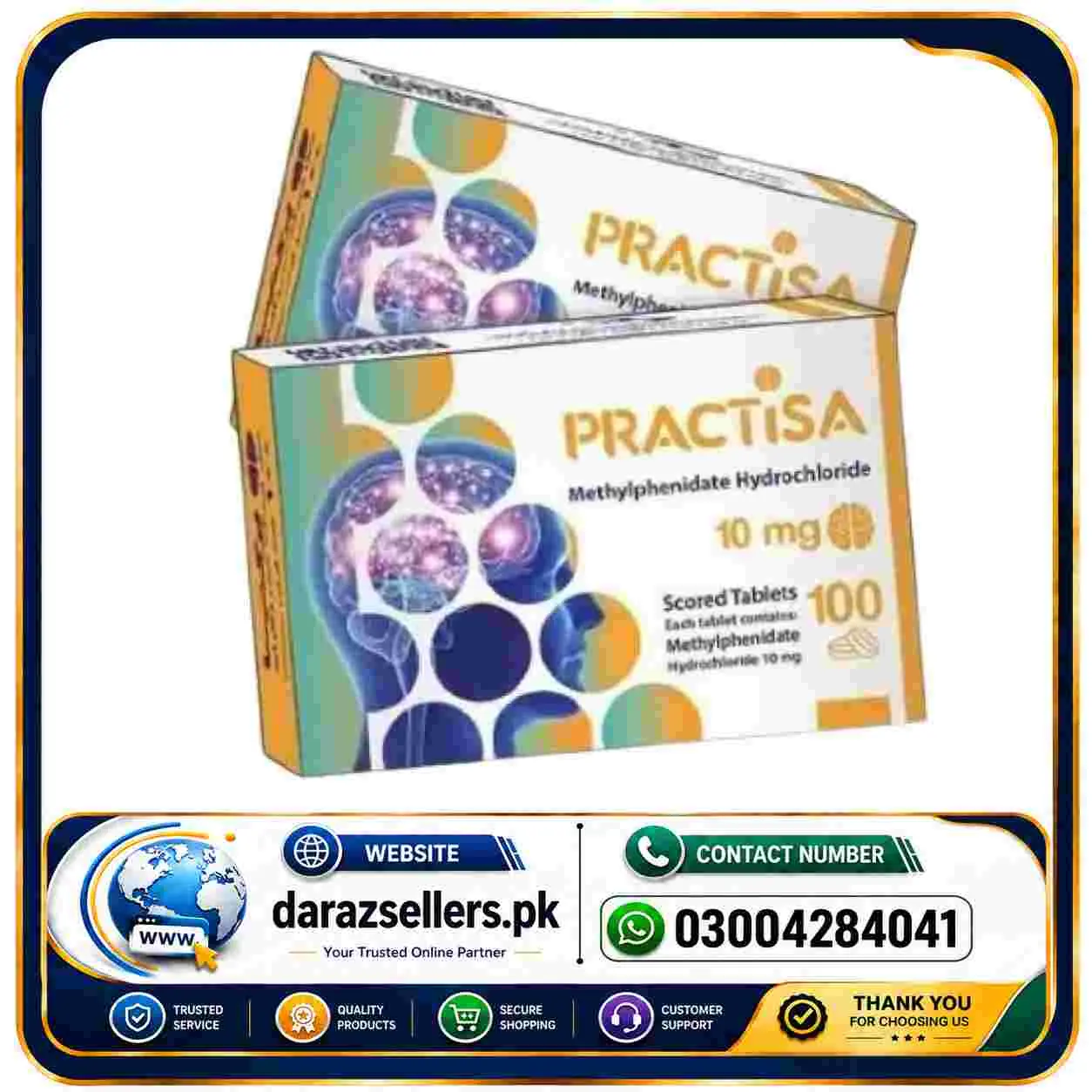 Practisa 10mg Tablets Price in Pakistan