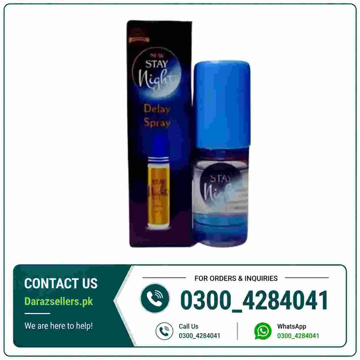 Stay Night Delay Spray 15ML Price In Pakistan