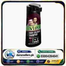 VIP Black Shampoo for Black-Looking Hair in Pakistan