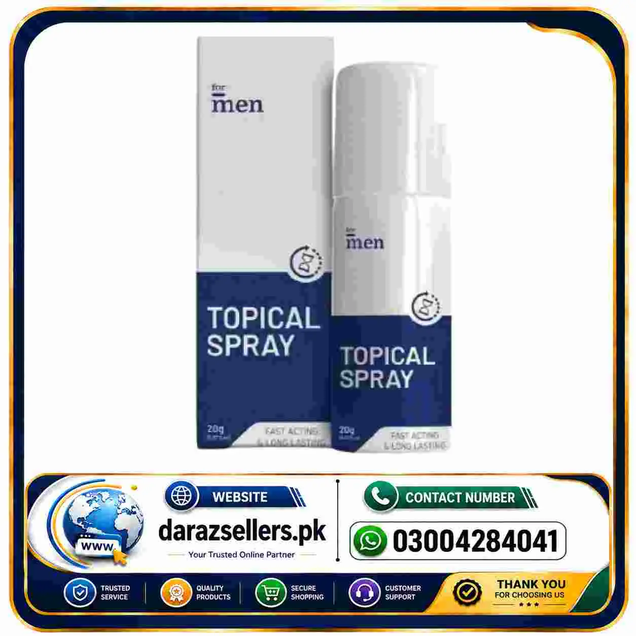 Topical Spray For Men in Pakistan